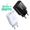 UGREEN USB-C Wall Charger 20W PD Original – Fast Charging iPhone & Android | Kompatibel Kabel MFI | GaN Teknologi