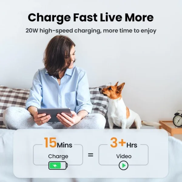 UGREEN Kabel Data Fast Charging iPhone MFi | USB Type C to Lightning/Type C